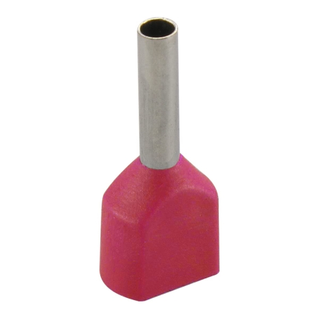 وایرشو دوبل روکش دار قرمز سایز 1 مدل TE1008 