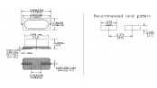 کریستال 28.322MHZ SMD پکیج HC-49USM