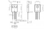 ماسفت قدرت NTHL110N65S3F نوع N-Channel مارک ON-Semiconductor پکیج TO-247