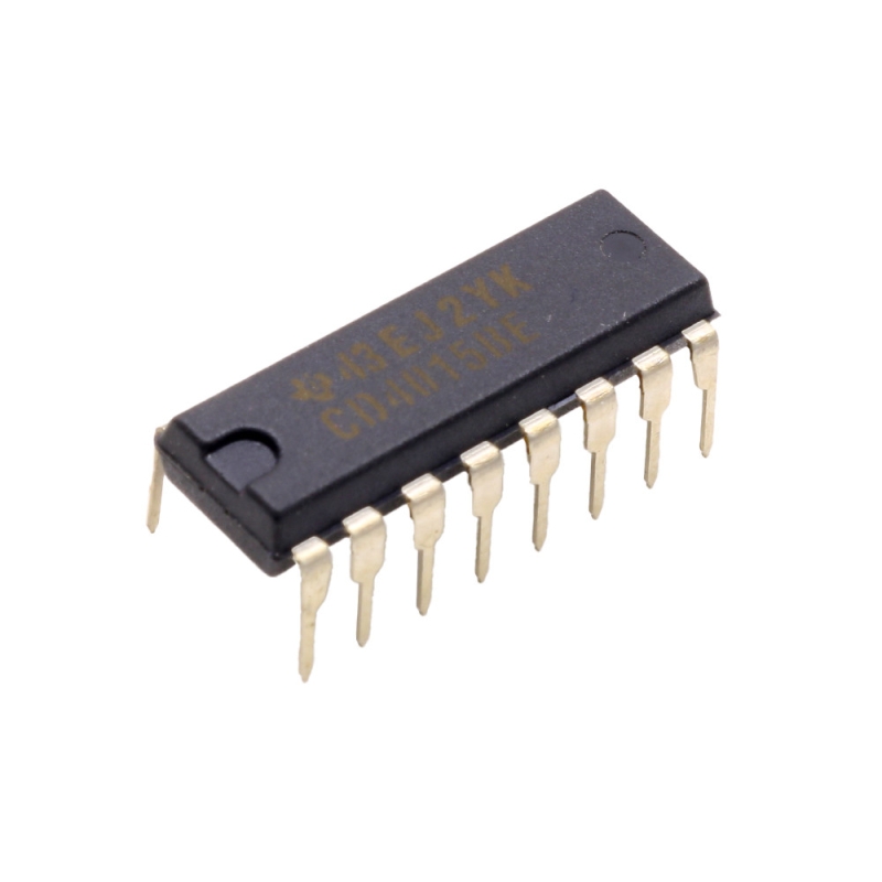 تراشه شیفت رجیستر CD4015 پکیج DIP مارک TI