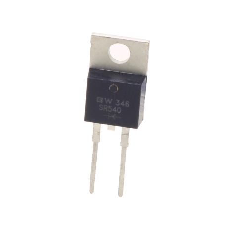 دیود شاتکی SR540 5A-40V مارک GW پکیج TO-220A