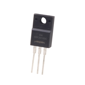 دوبل دیود شاتکی SRF30100C 100V-30A مارک GW پکیج TO-220FP