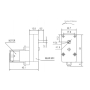 موتور گیربکس پلاستیکی دو طرفه رایت 1:48 250RPM