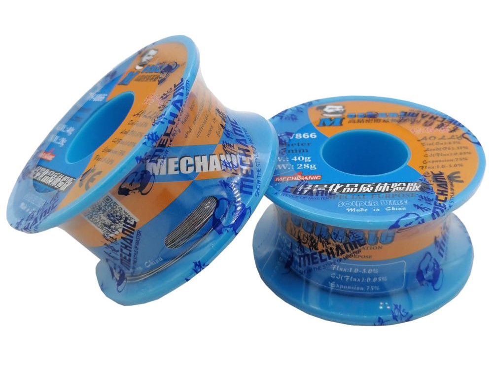 سیم لحیم 0.6mm 40gr مارک Mechanic مدل TY-V866