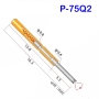 پوگو پین مدل P75-Q2 طول 16.55 میلی متر طرح Q-Plum Head