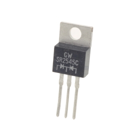 دوبل دیود شاتکی SR2545C 25A-45V مارک GW پکیج TO-220