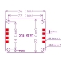 ماژول آمپلی فایر 30W مونو AP3016E