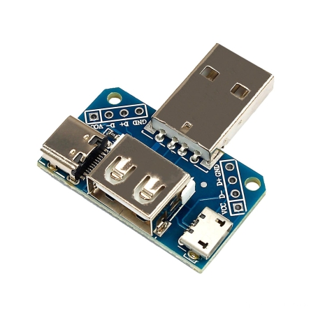 مبدل USB نری به USB مادگی و Type-C و Micro USB