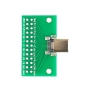 برد تبدیل برک اوت USB Type-C دارای سوکت مادگی