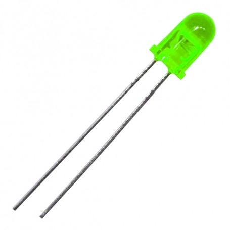 LED سبز مات 3mm