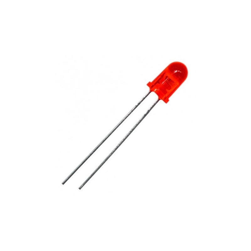 LED قرمز مات 5mm