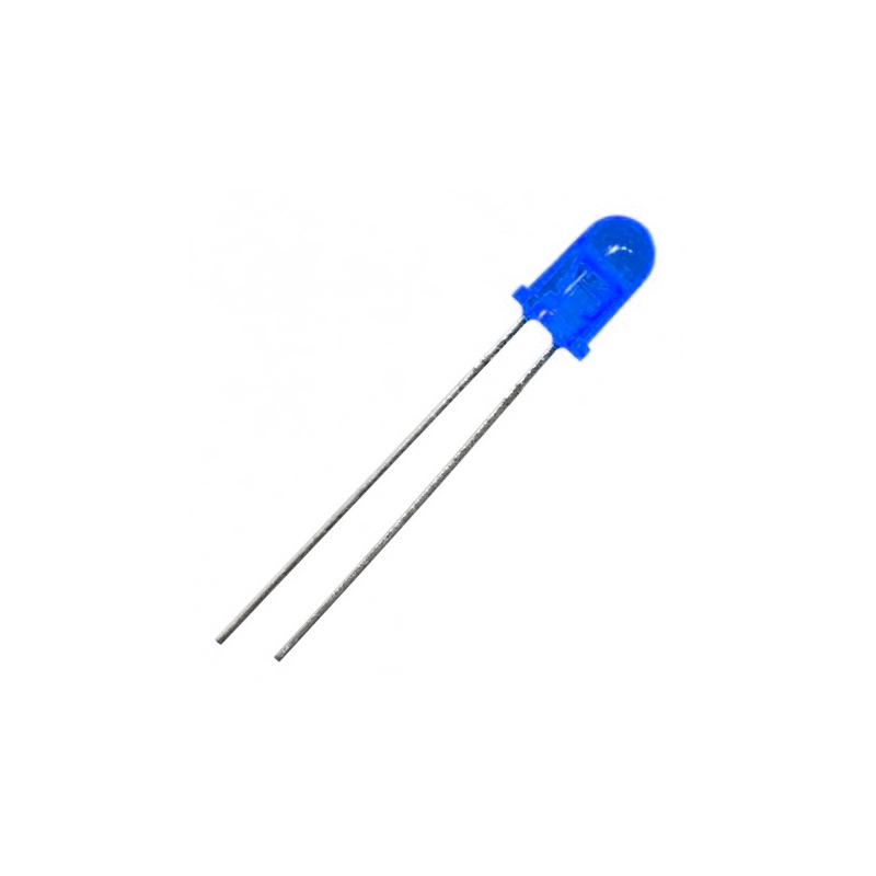 LED آبی مات 5mm