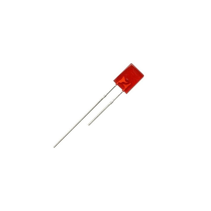 LED تخت مات قرمز 2x4