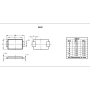 دیود 1A-1KV مدل S1M پکیج SMAF