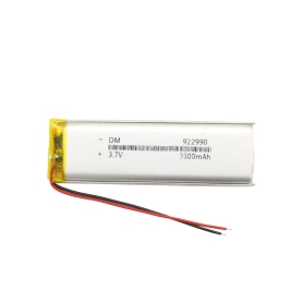 باتری لیتیوم پلیمر 3.7v ظرفیت 3500mAh کد 922990