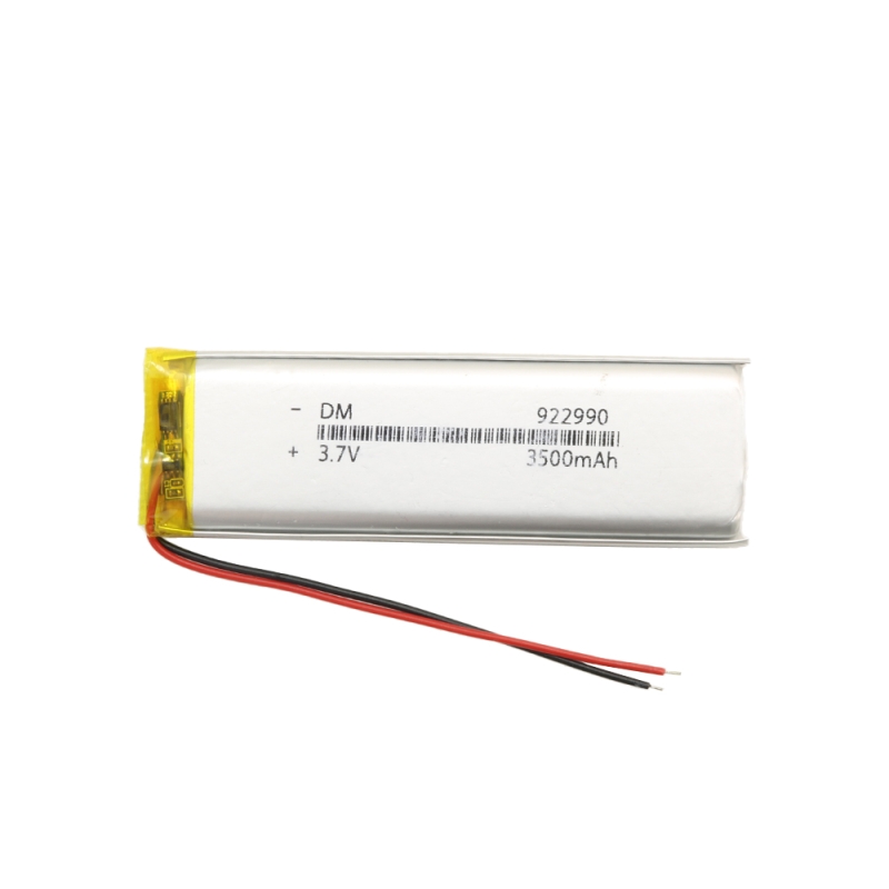 باتری لیتیوم پلیمر 3.7v ظرفیت 3500mAh کد 922990