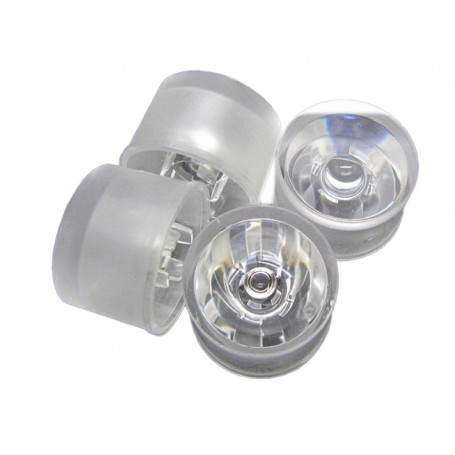 لنز و هولدر یکپارچه LED 90^ 20mm