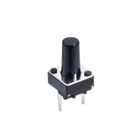 تک سوئیچ 6x6x9mm دو پایه ضربدری