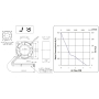 فن براشلس 5v سه سیمه سایز 2.5x2.5x1 مارک SUNON مدل MF25100V1-1000C-G99