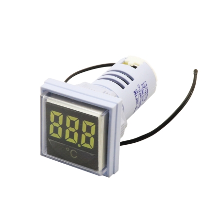 ترمومتر چراغ سیگنالی مربعی سفید کد AD16-22