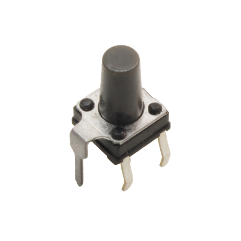 تک سوئیچ 6x6x9mm چهار پایه با هولدر