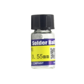 ساچمه قلع Solder Ball سایز 0.55 میلیمتر مارک Mechanic