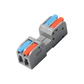 ترمینال 2 به 2 کانال Lever Nuts مدل DF-2604d2