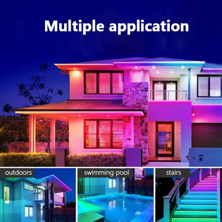 LED نواری سفید طبیعی 220 ولت COB رول 10متری