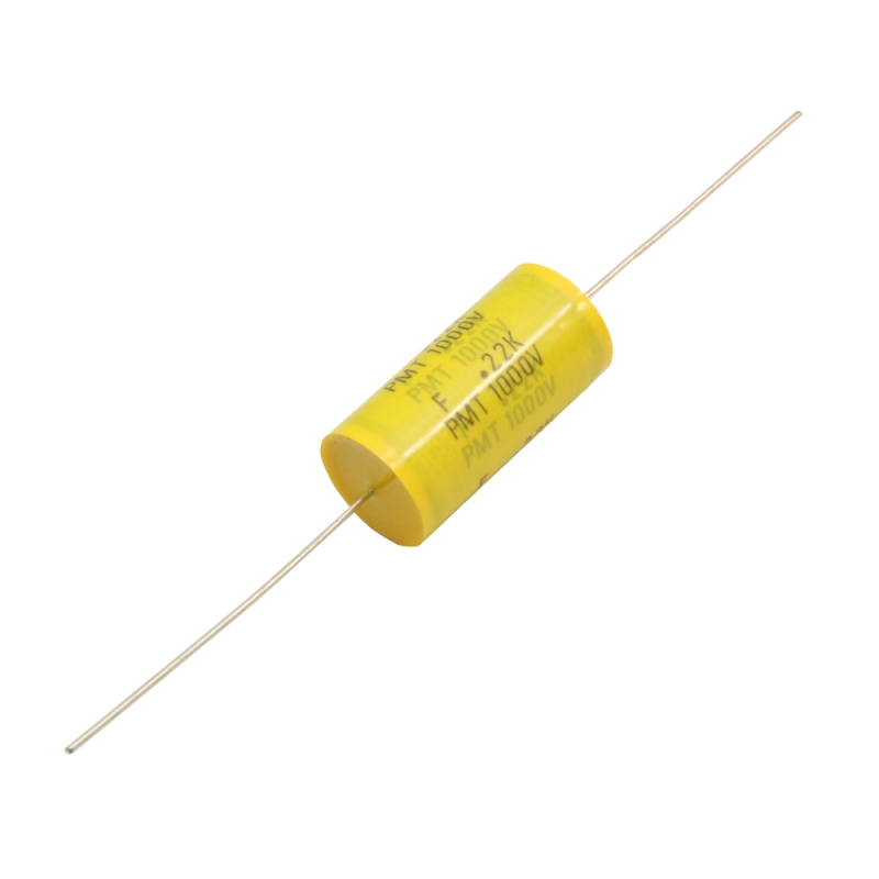 خازن پروپیلن صوتی 220nF / 1000V آکسیال PMT