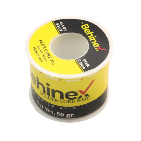 سیم لحیم 0.8mm 50gr مارک بهینکس Behinex