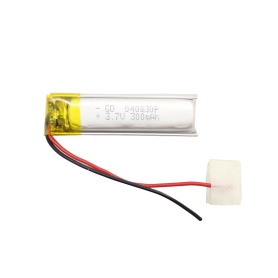 باتری لیتیوم پلیمر 3.7v ظرفیت 300mAh کد 040830