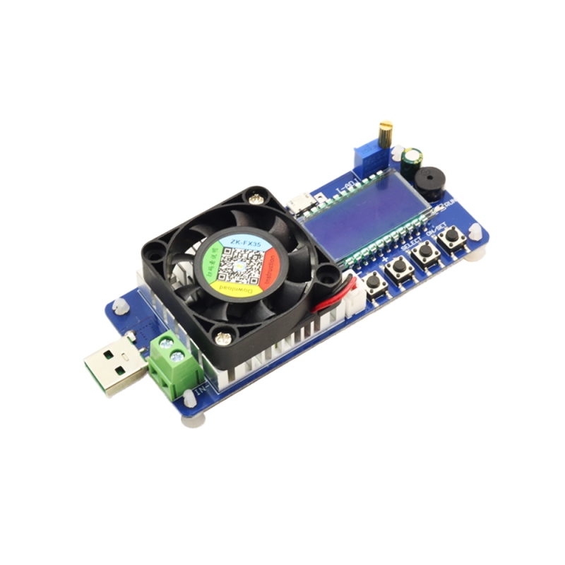 لود تستر باتری 5A-35W مدل ZK-FX35