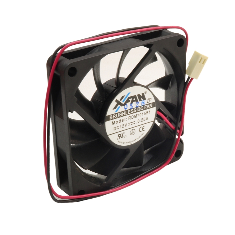 فن 12V دو سیمه سایز 7x7 ضخامت 1.5cm مارک XFAN مدل RDM7015S1