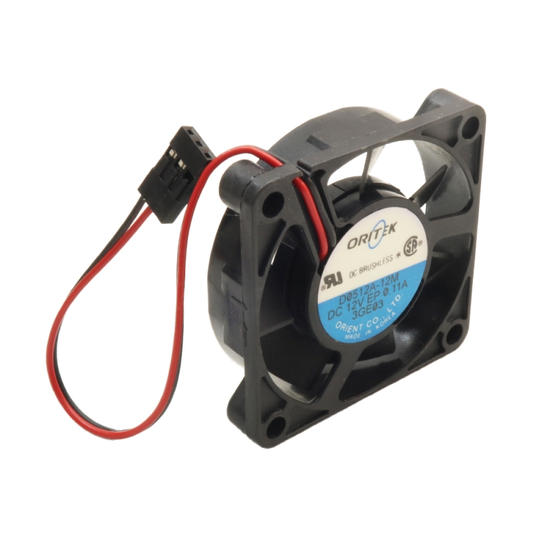 فن 12V دو سیمه سایز 5x5 ضخامت 1.2cm مارک ORITEK مدل D0512A-12M