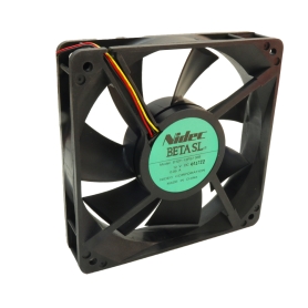 فن 12V سایز 12x12 ضخامت 2.5cm مارک Nidec مدل D12T-12PS7