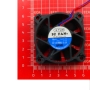 فن 24V دو سیمه سایز 6x6 ضخامت 2.0cm مارک IC FAN مدل 24-0620