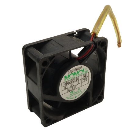 فن 12V دو سیمه سایز 6x6 ضخامت 2.5cm مارک NONOI مدل A6025S12D