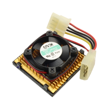 فن CPU هیت سینک دار 12V مارک AVC مدل HSF4010