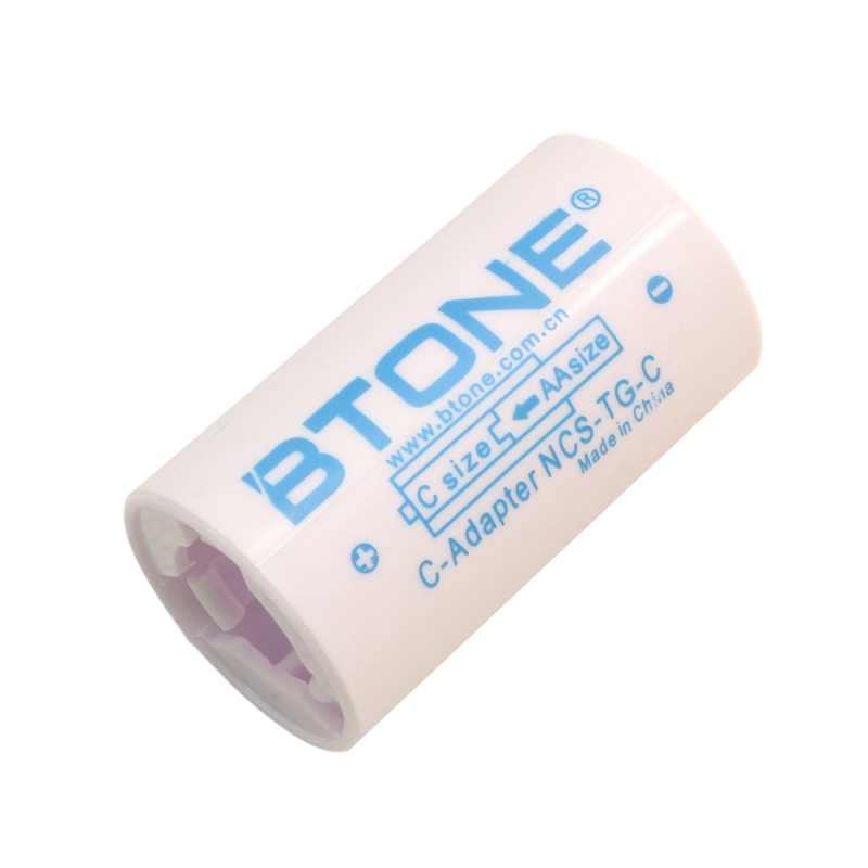مبدل باتری قلمی به باتری سایز C مارک BTONE