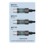 کابل فست شارژر Type-C به Type-C دارای نمایشگر دیجیتال طول یک متر