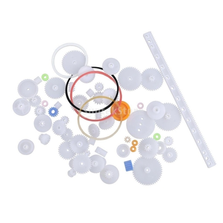 پک 60 تایی پولی و چرخ دنده به همراه تسمه