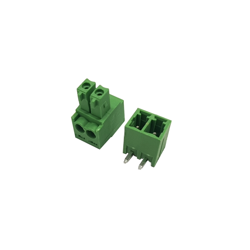 ترمینال کشویی فونیکس 2 پین 3.81mm رایت سبز