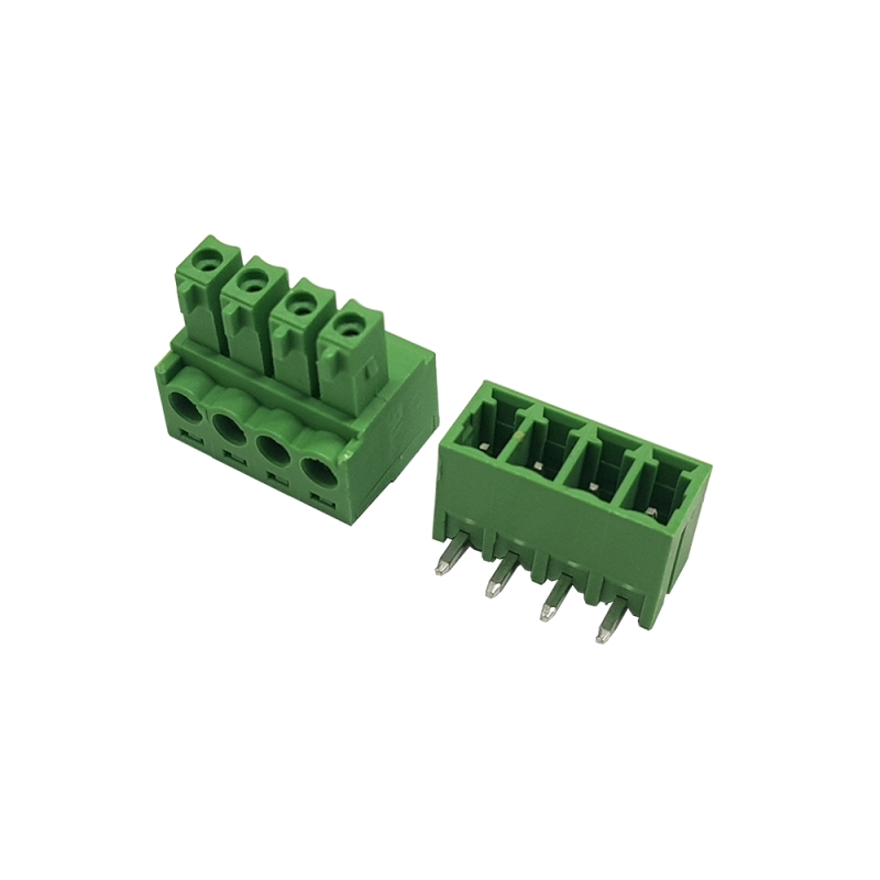 ترمینال کشویی فونیکس 4 پین 3.81mm رایت سبز