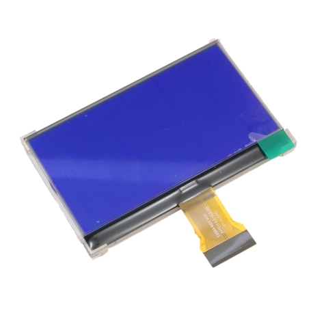 نمایشگر GLCD 64x128 گرافیکی بک لایت آبی مدل COG12864-685