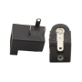 جک آداپتوری مادگی مشکی استاندارد DC-005 قطر پین 2.0mm