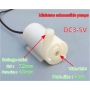 موتور پمپ آب مینیاتوری 5 ولتی HORIZONTAL مدل USB