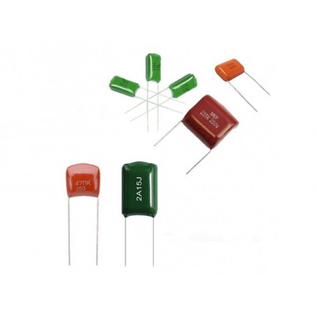 خازن پلی استر 1nF / 250V / 3%