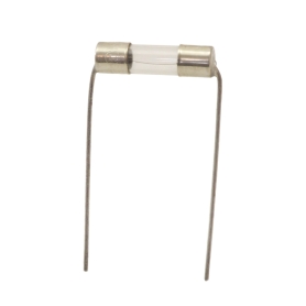 فیوز شیشه ای 0.8A - 250V پایه دار سایز 5x20