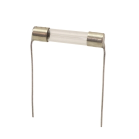 فیوز شیشه ای 0.8A - 250V پایه دار سایز 6x30