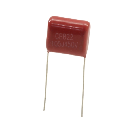 خازن پلی استر 1uF / 450V